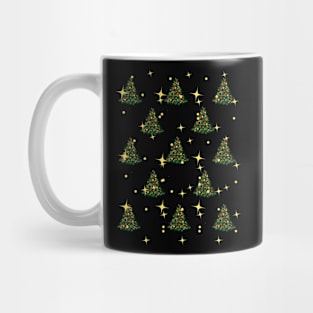 Festive Christmas Trees Mug